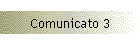 Comunicato 3